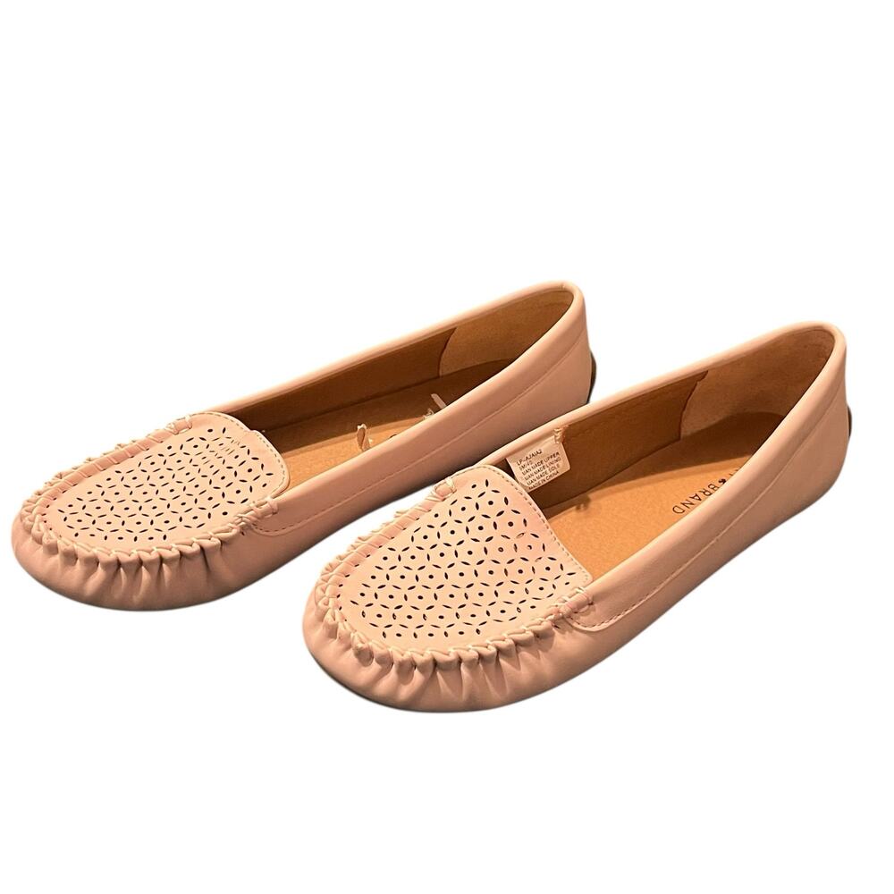 Lucky Brand Ajaia Perforated Loafers Slip On - Picture 3 of 6